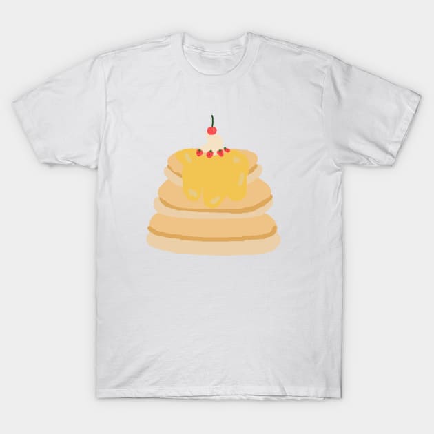 Pancakes T-Shirt by artoftilly